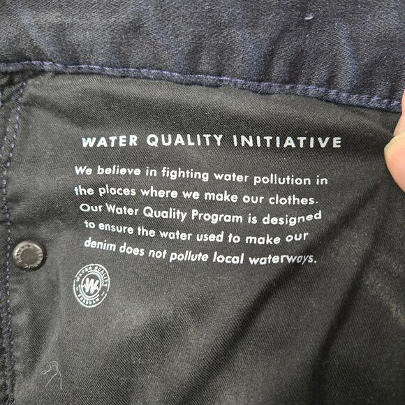 Banana Republic Women's Jeans Premium Denim Mid Rise Skinny Dark Rinse size 29 - Picture 11 of 12